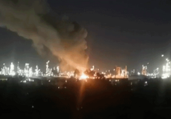 廣州石化焦化汽油泄漏導致著火，未造成人員傷亡
